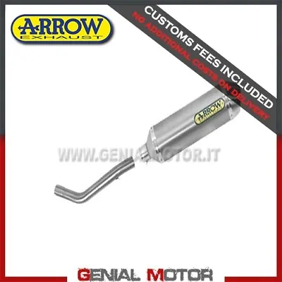 Exhaust + Link Pipe Arrow R. Tech Alu Kawasaki Z 750 S 2005 > 2006 • $364.85